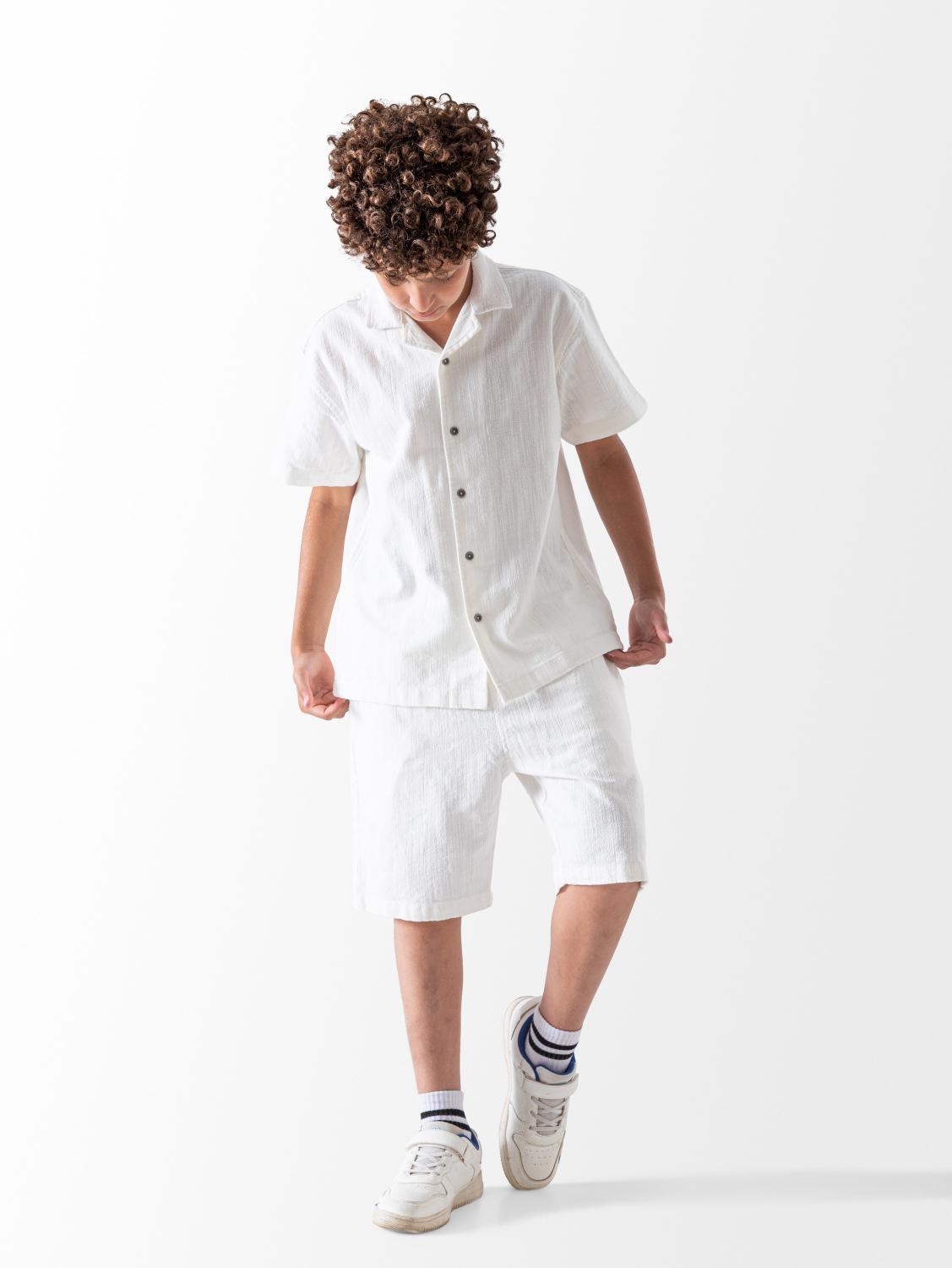 Linen Short Set
