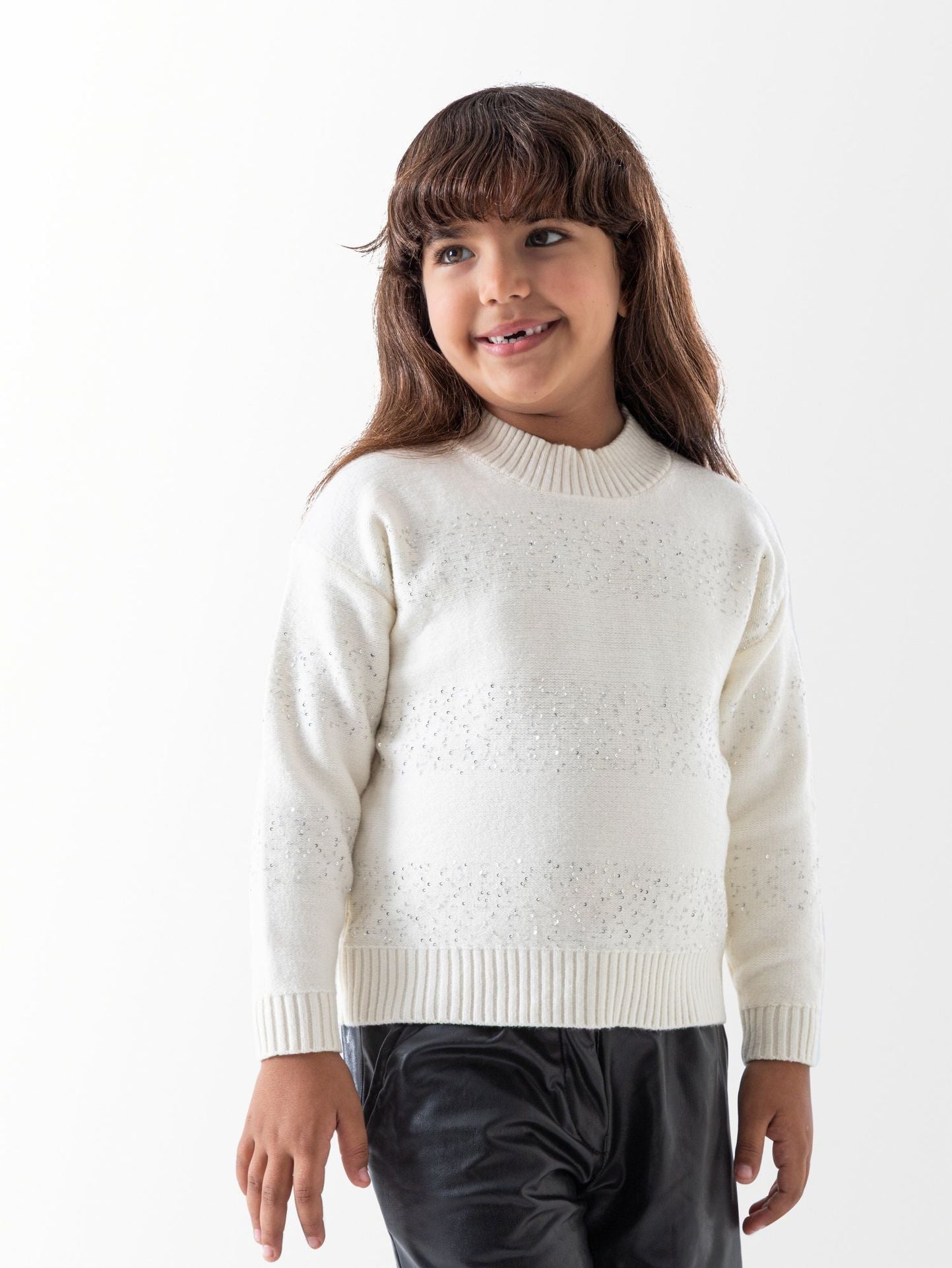 Ninos Kids storesequined PulloverKnitwearNINOS