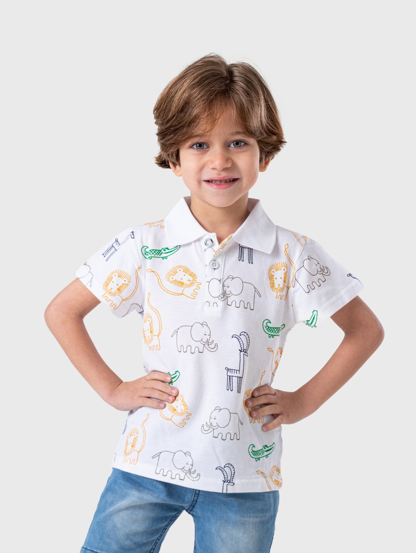 Ninos Kids storeAnimals Polo T-ShirtPolosGeneric