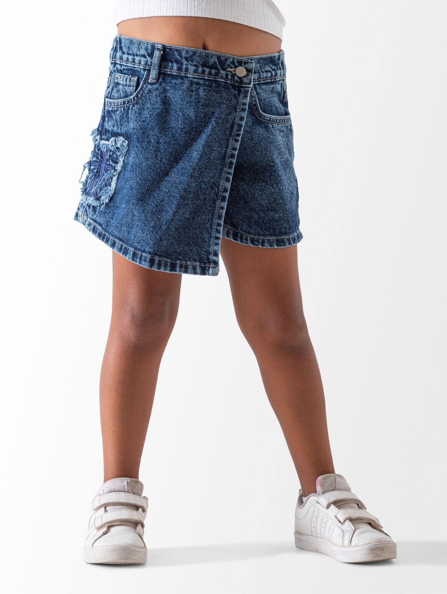 Butterfly Jeans Skort