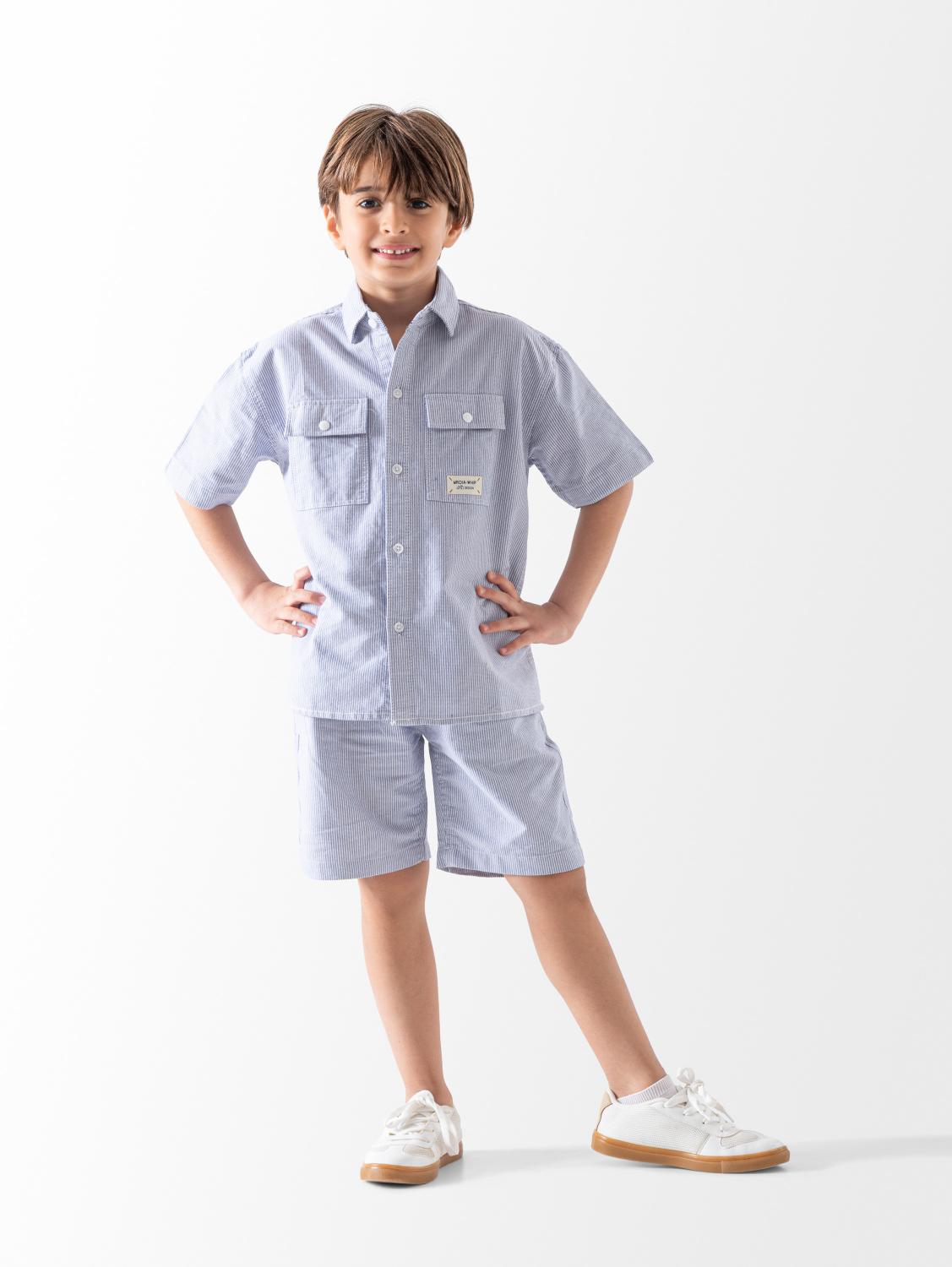 Ninos Kids storeStriped Short Setطقم خروجDIDUTTI