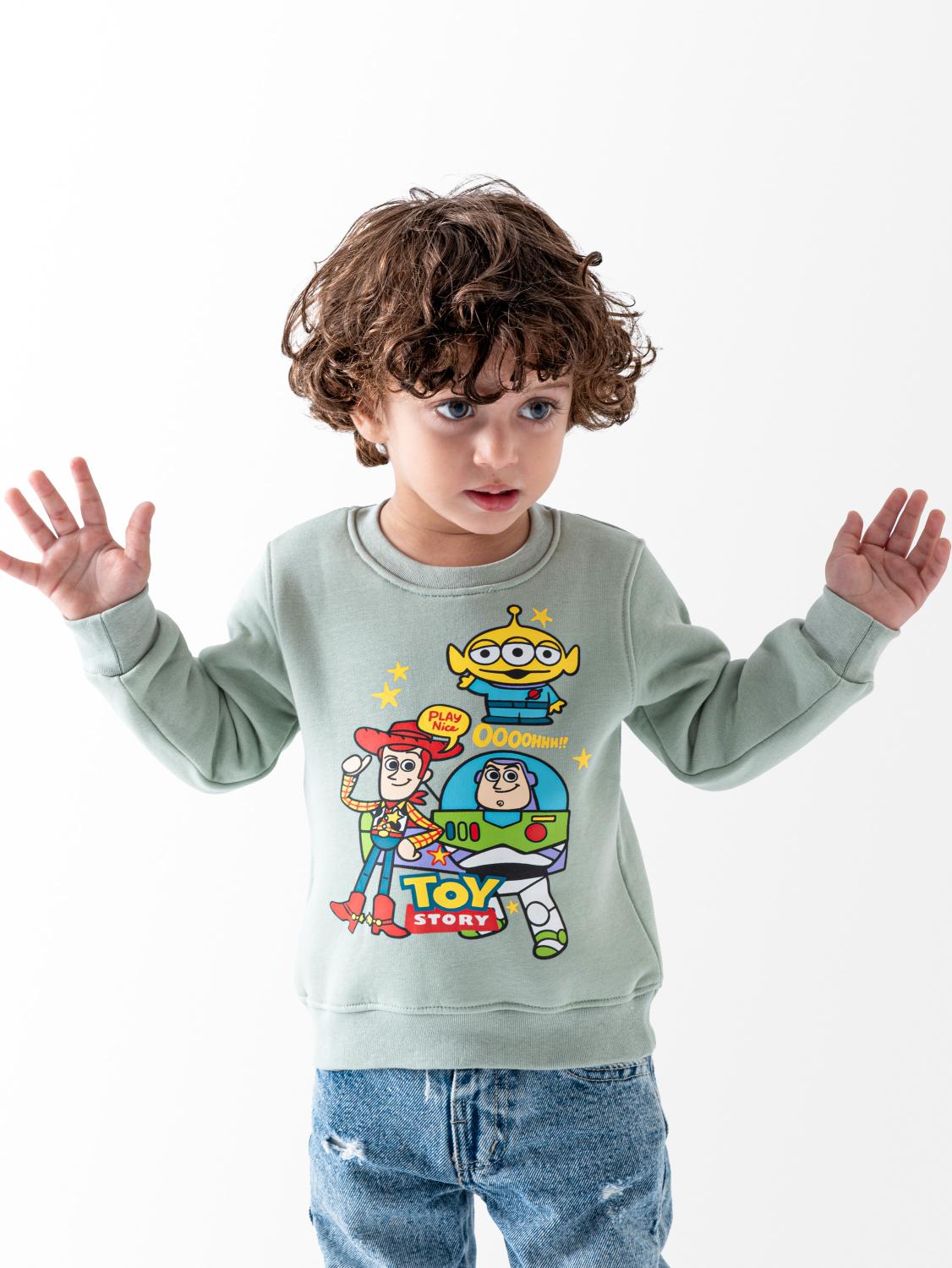 Ninos Kids storeBoys' Mint Toy Story SweatshirtSweatshirtsNINOS