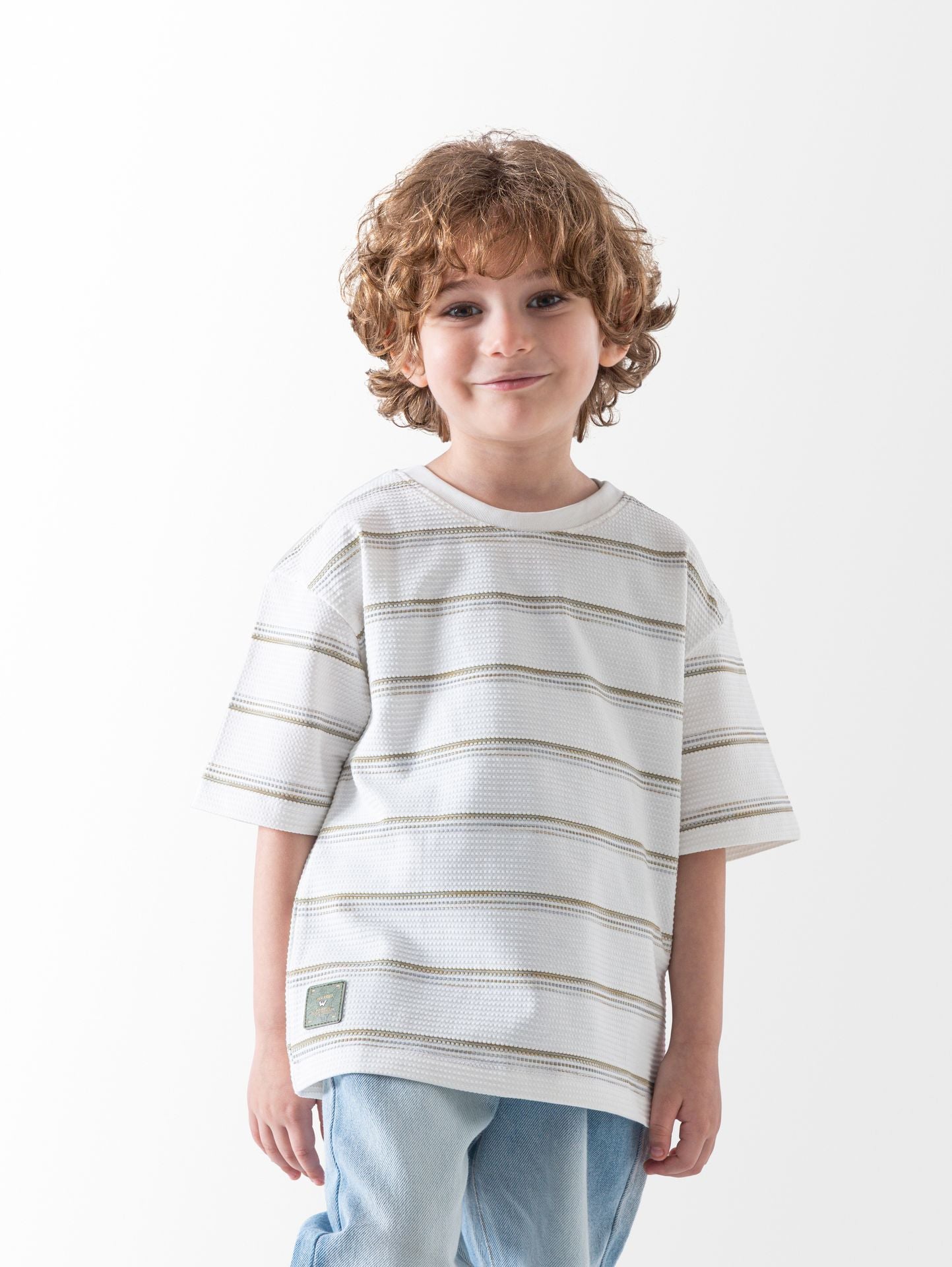 Ninos Kids storeHorizontal Striped T-ShirtT-ShirtsNINOS