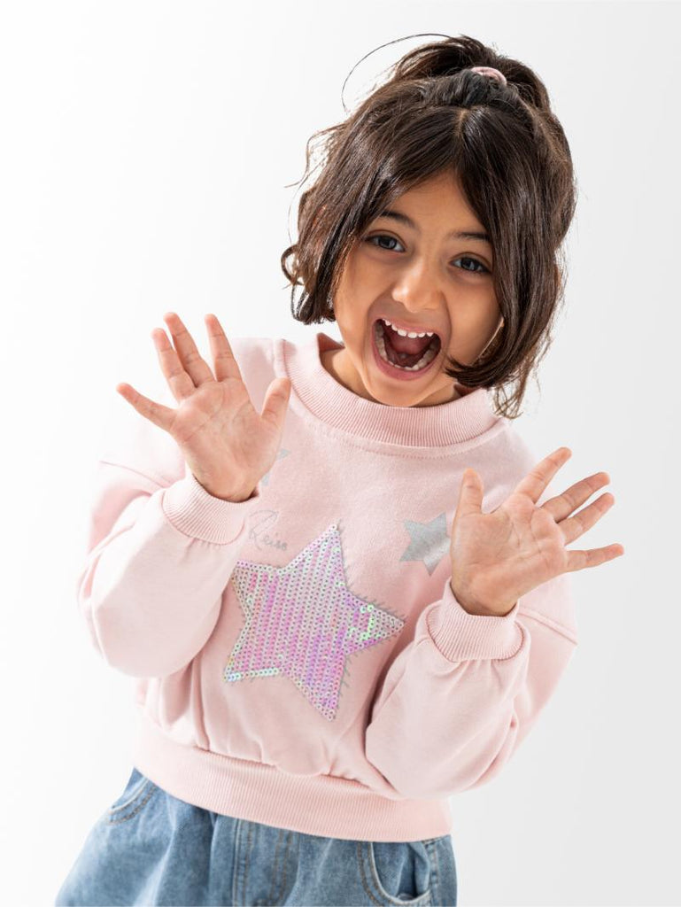 Ninos Kids storeStars SweatshirtSweatshirtsNINOS