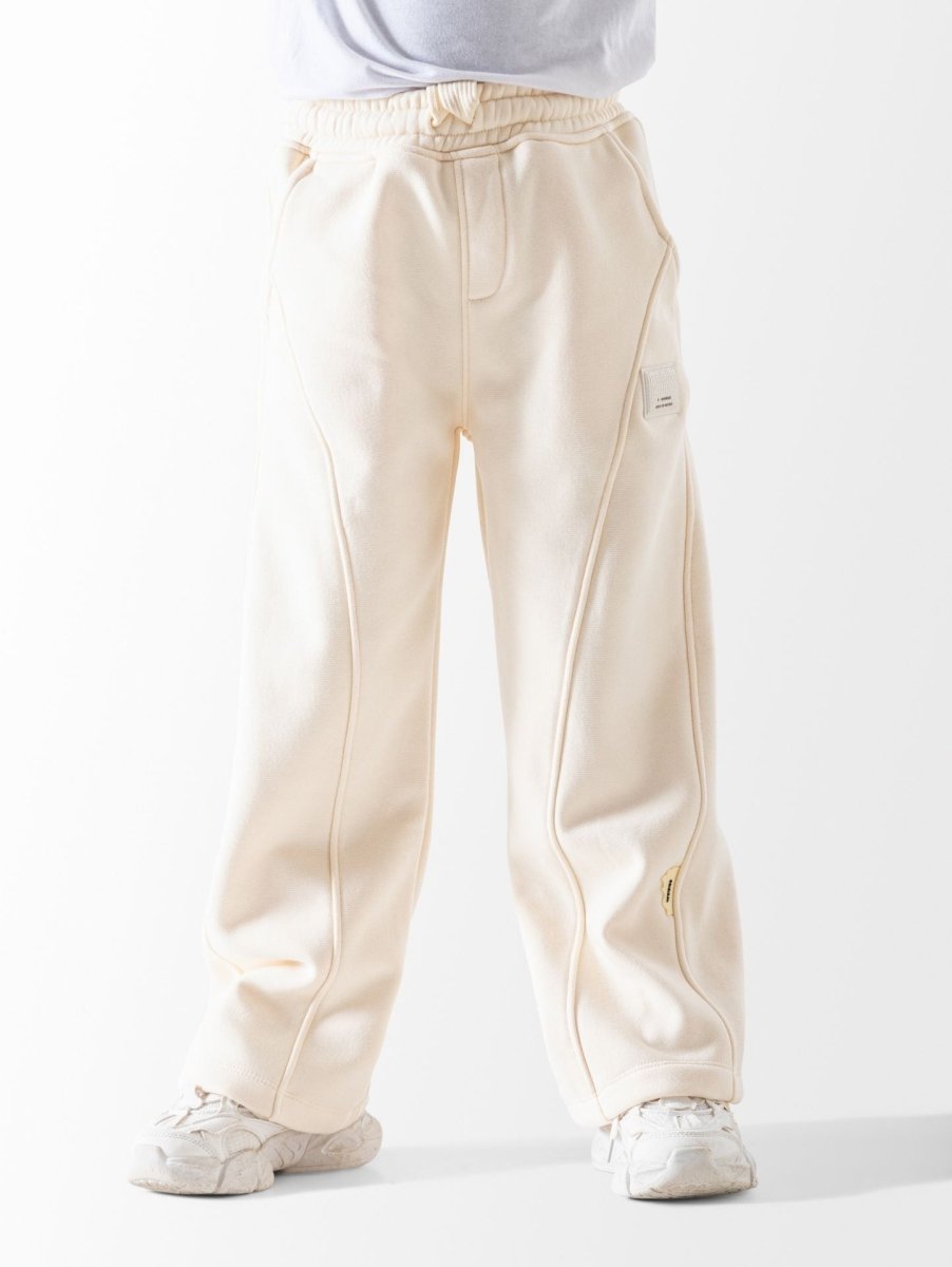 Ninos Kids storeBoys' Off-White Wide Leg SweatpantsJoggers & SweatpantsNINOS
