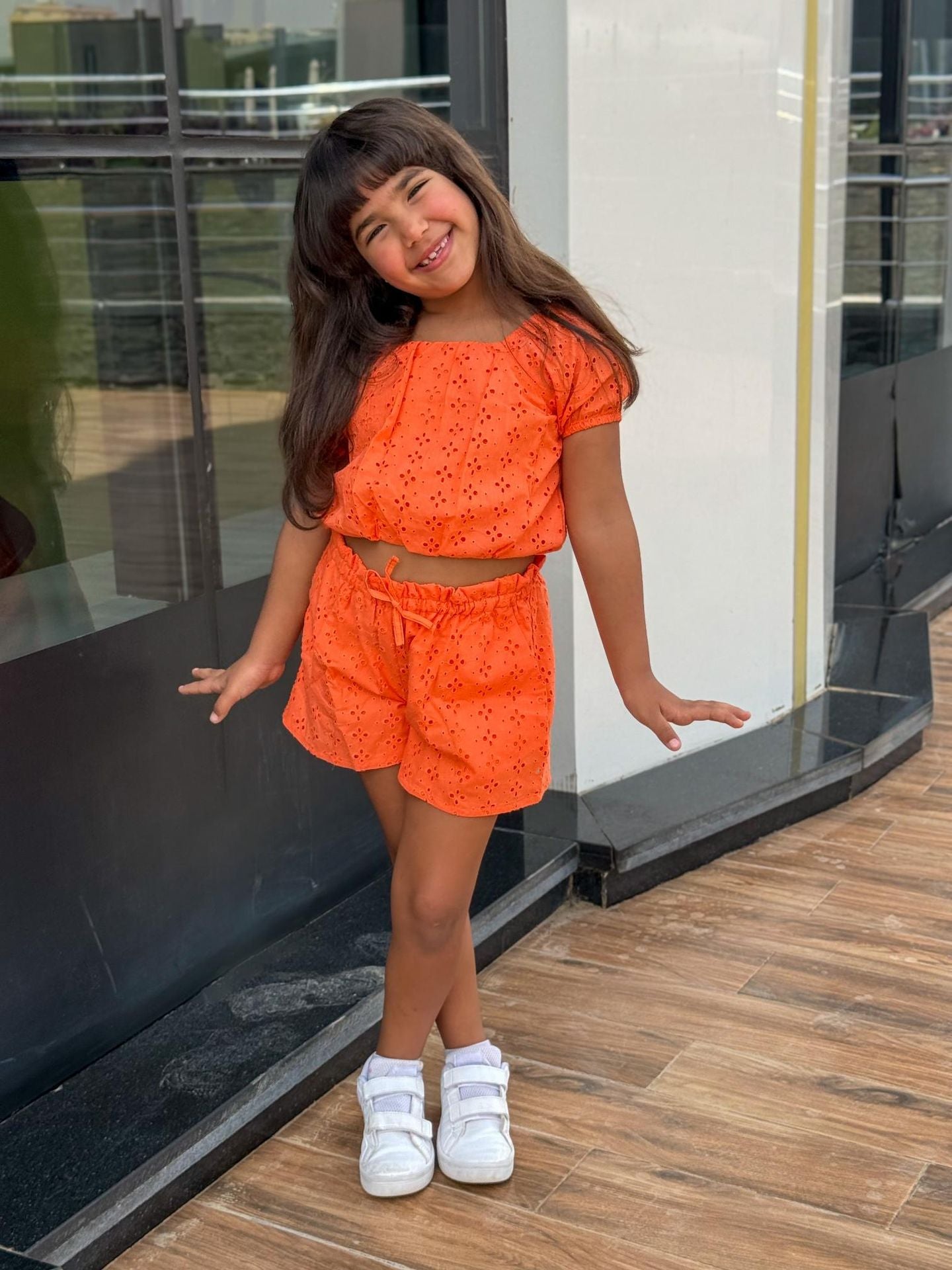 Ninos Kids storeEmbroidery Short SetØ·Ù‚Ù… Ø®Ø±ÙˆØ¬NINOS