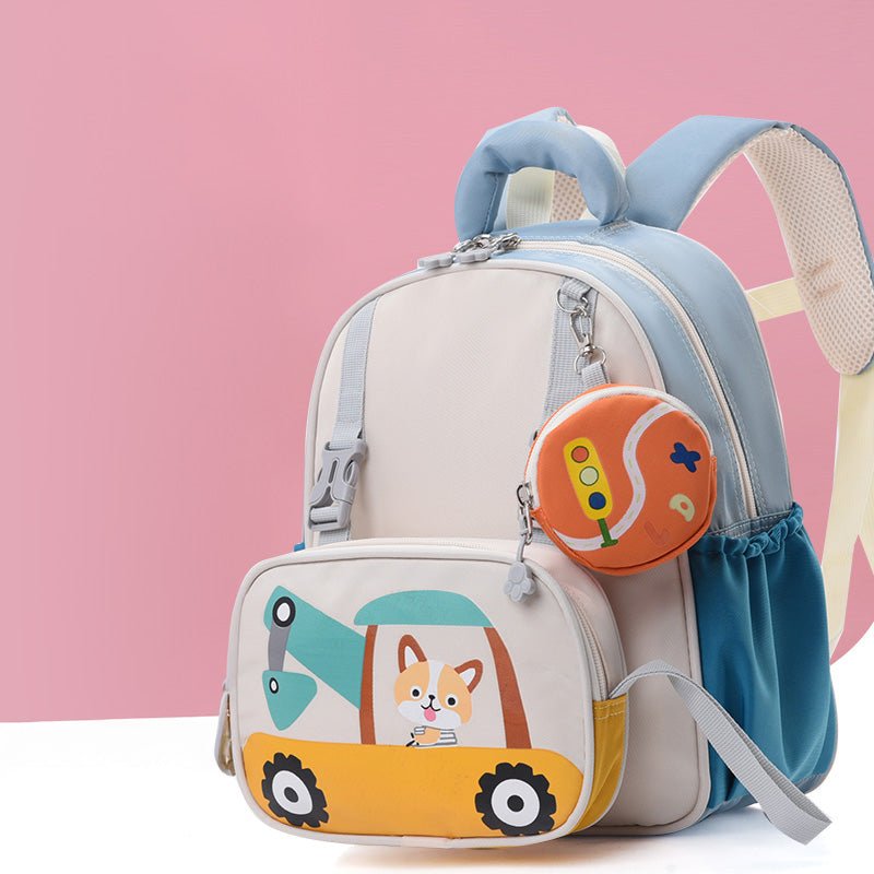 Ninos Kids storeCar Dog BackpackBack Bag شنطه مدرسة ظهرGeneric