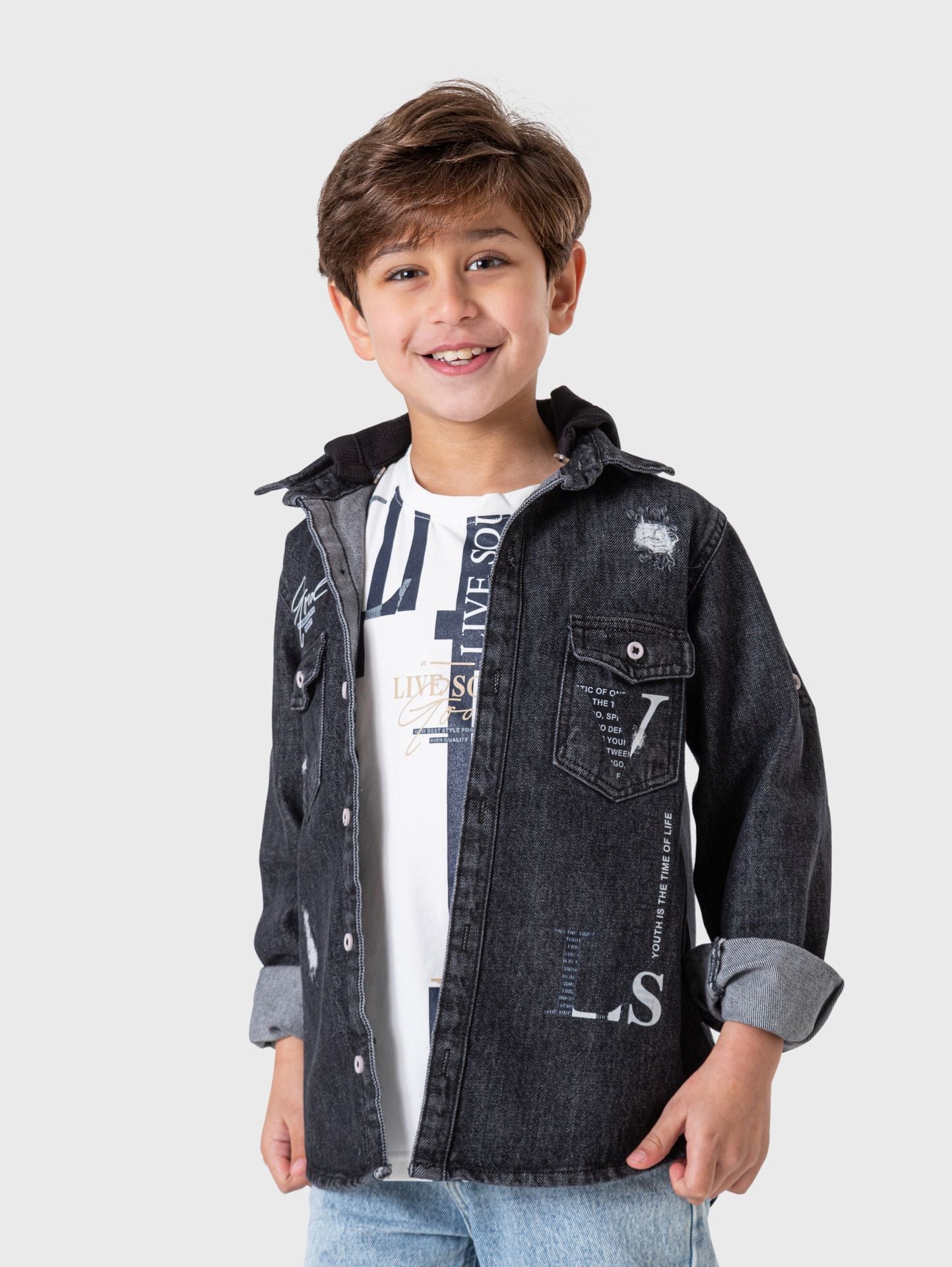 Ninos Kids storeGood Jeans ShirtBoy ShirtsAMB