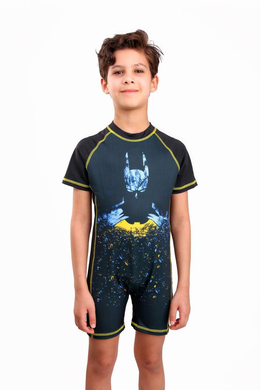 Ninos Kids storeBatman Swim SuitOne - Piece SwimwearI Wear