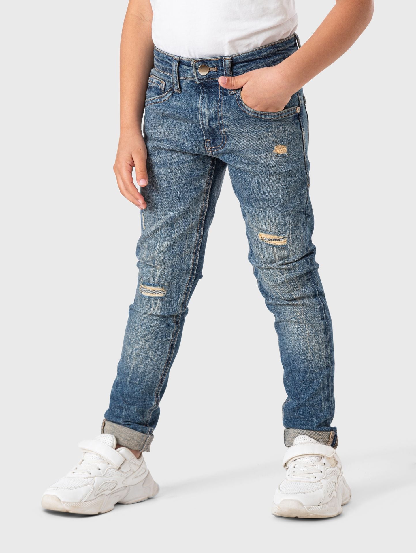 Cutting Jeans Trousers