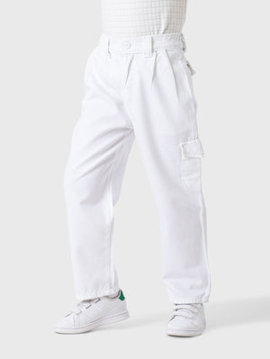 Wide Leg Gabardine Pants