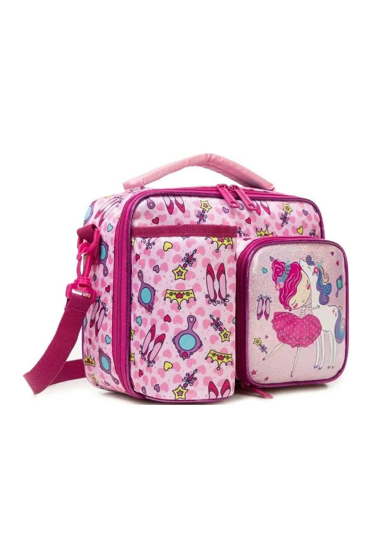 Girl & Unicorn Lunch Bag