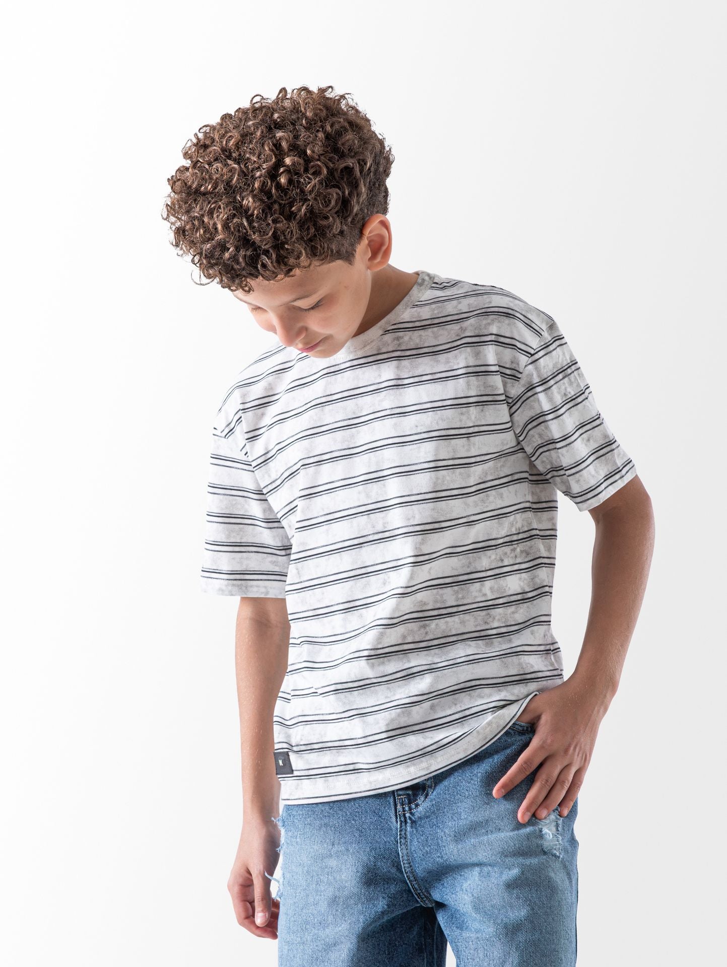 Ninos Kids storeHorizontal Striped T-ShirtT-ShirtsNINOS