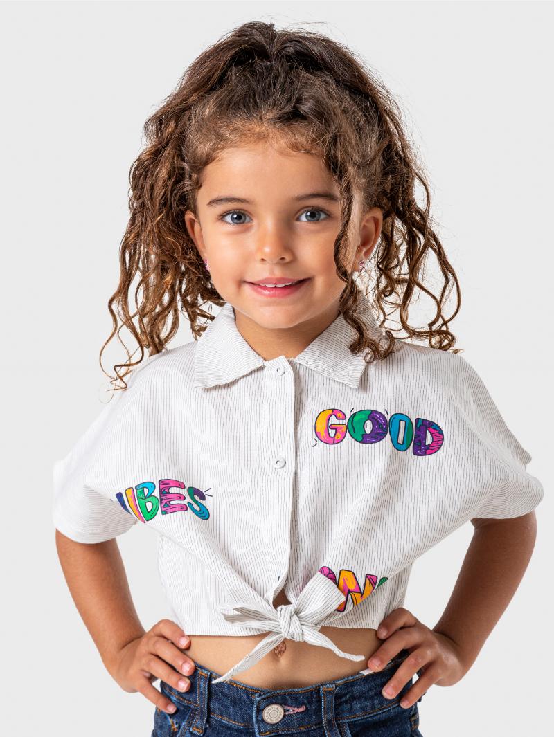 Ninos Kids storeGood Vibes BlouseGirl blouseJodi Mini