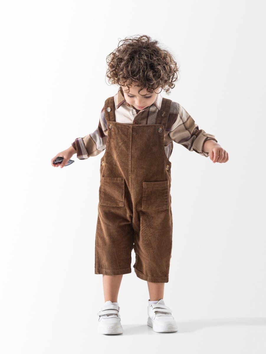 Ninos Kids storeBaby Boys' Coffe Checks 3-Piece Occasion SetGoing-Out SetsGeneric
