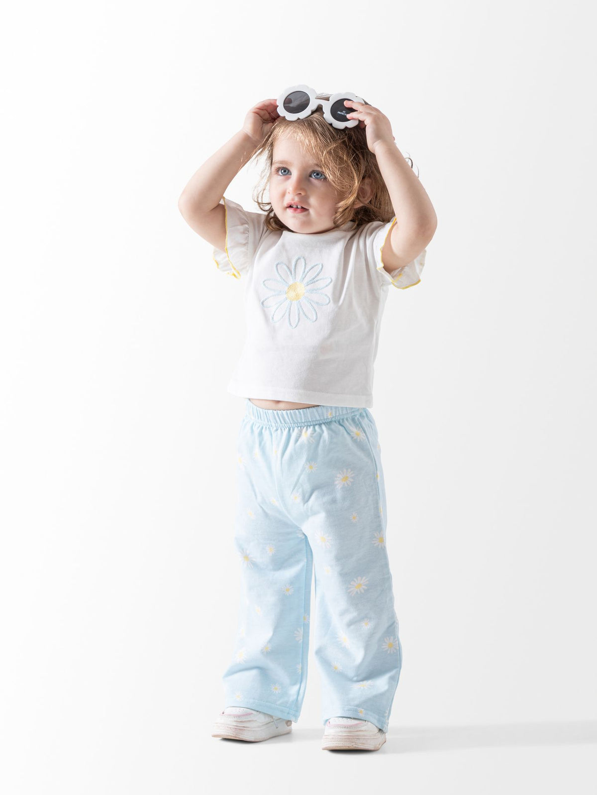 Ninos Kids storeFlowers 3PCS Pants Setطقم خروجGeneric