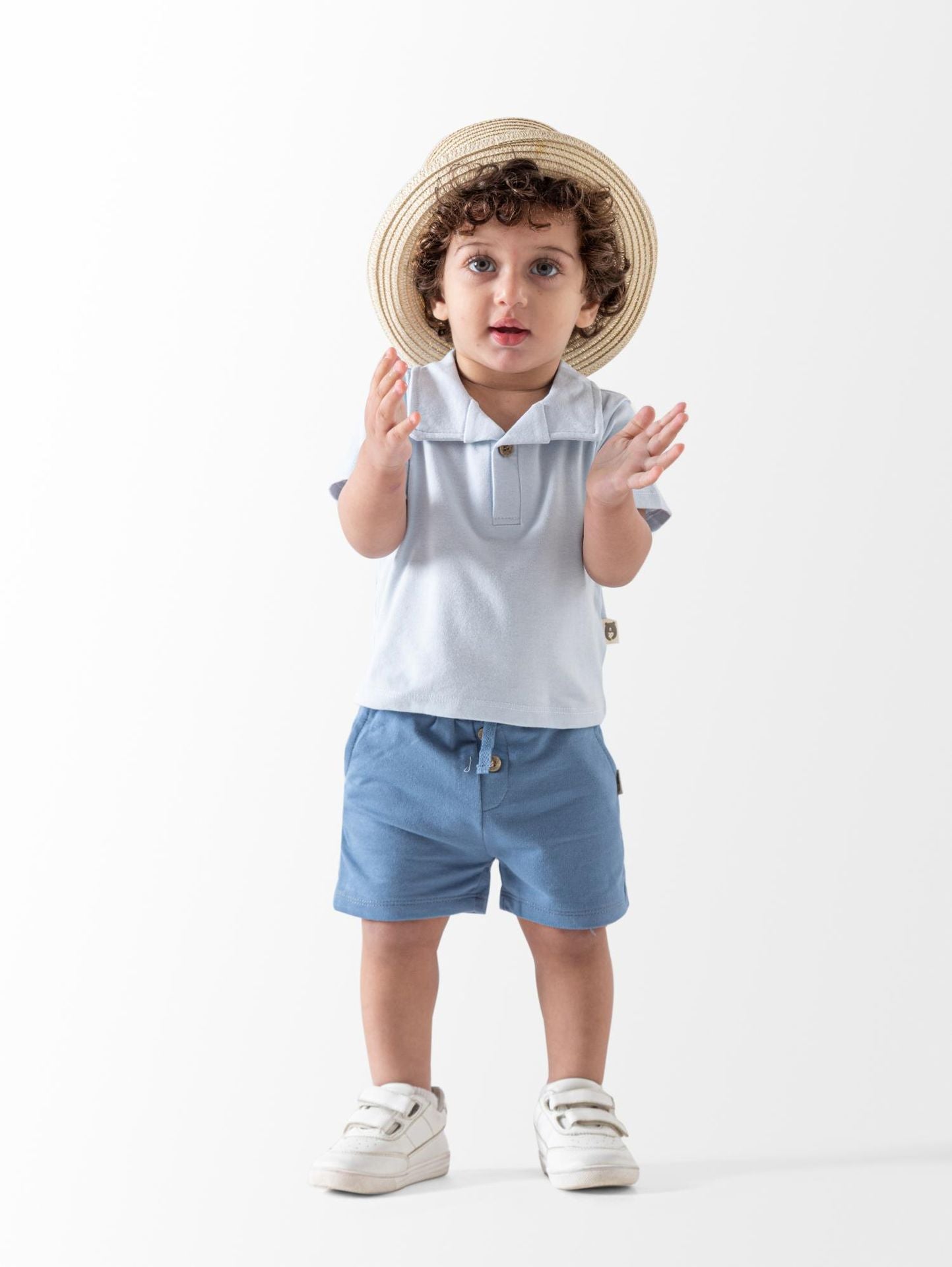 Ninos Kids store3PCS Short Setطقم خروجGeneric
