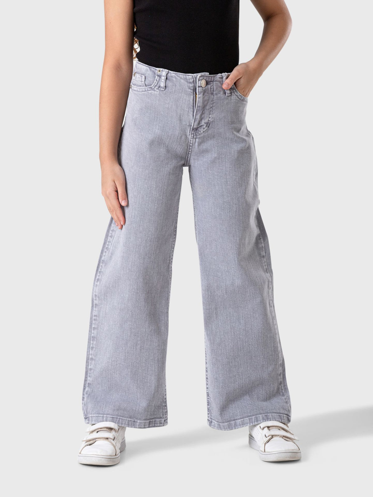 Ninos Kids storeWide Leg Gabardine PantsJeans pantsNOISE