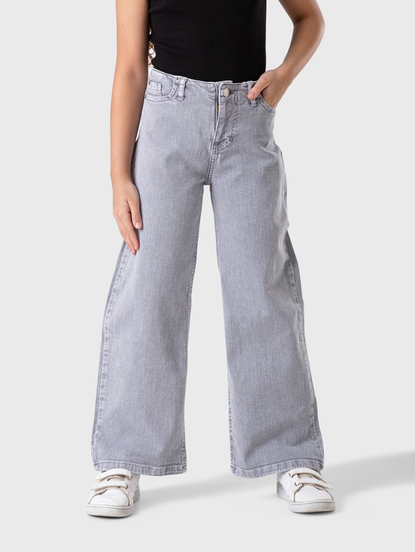 Ninos Kids storeWide Leg Gabardine PantsJeans pantsNOISE