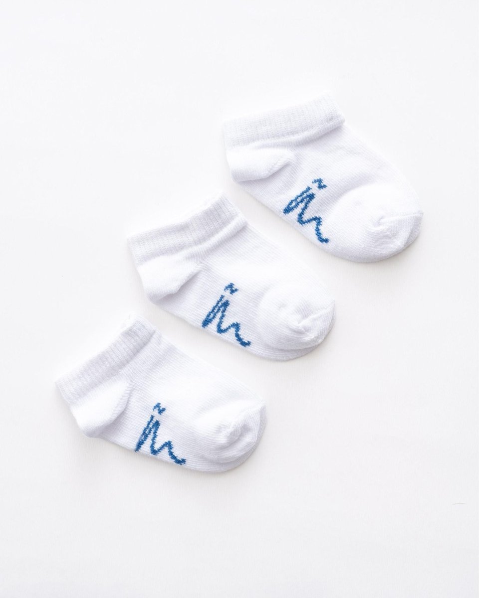 Ninos Kids storeBaby Boys' White Socket 3-Piece SocksSocksNINOS