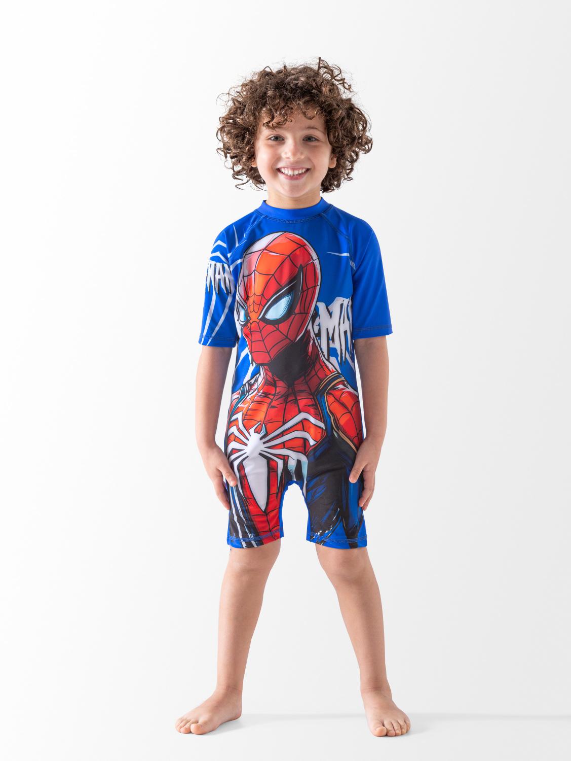 Ninos Kids storeSpiderman SwimsuitOne - Piece SwimwearLa mer