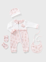 Ninos Kids storeAlphabets 4PCS RomperRompers & SleepsuitsFull Moon