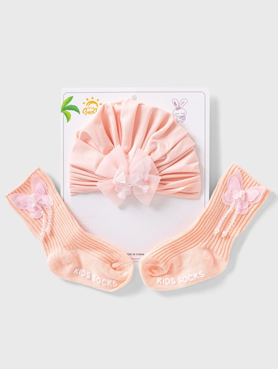 Ninos Kids storeFlower Headband & Baby Socks SetHair AccessoriesNINOS