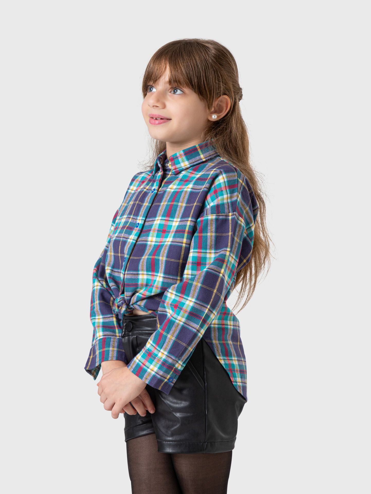 Ninos Kids storeChecks Over ShirtGirl blouseJodi Mini