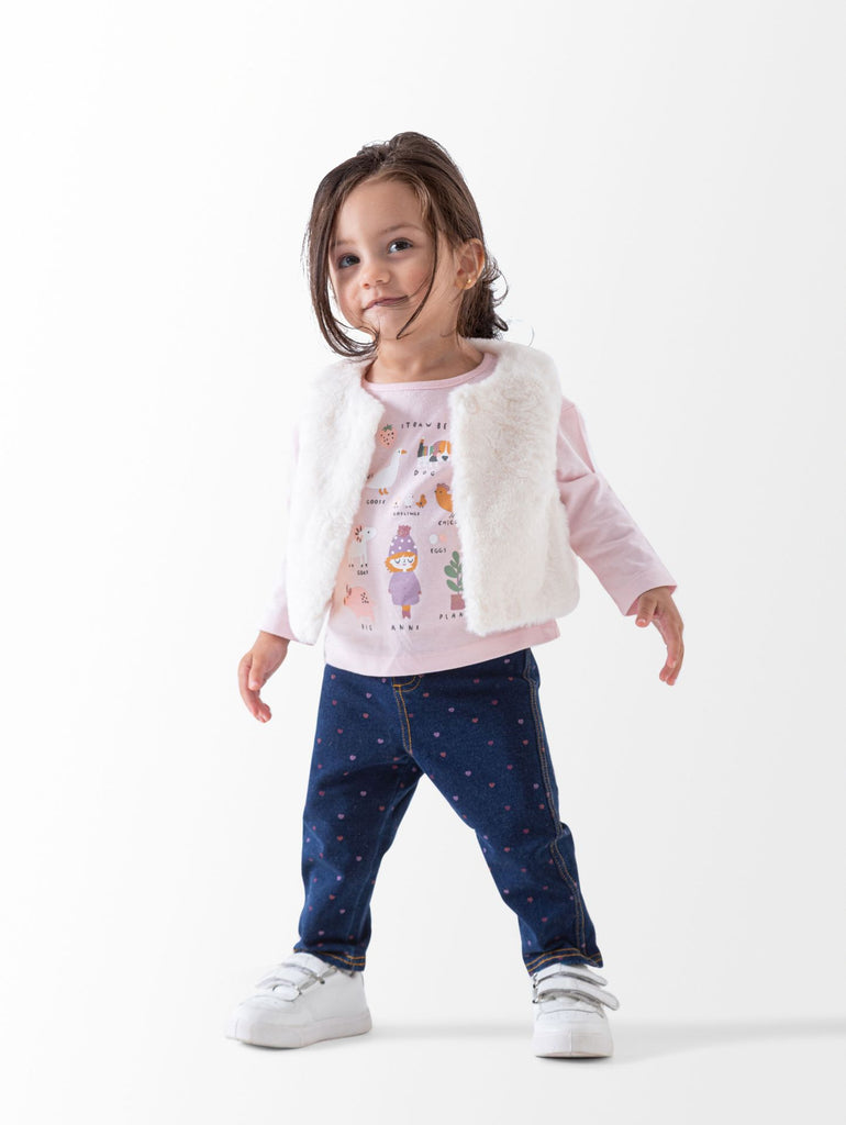 Ninos Kids storeHearts 3PCS Fur Setطقم 3 قطعGeneric