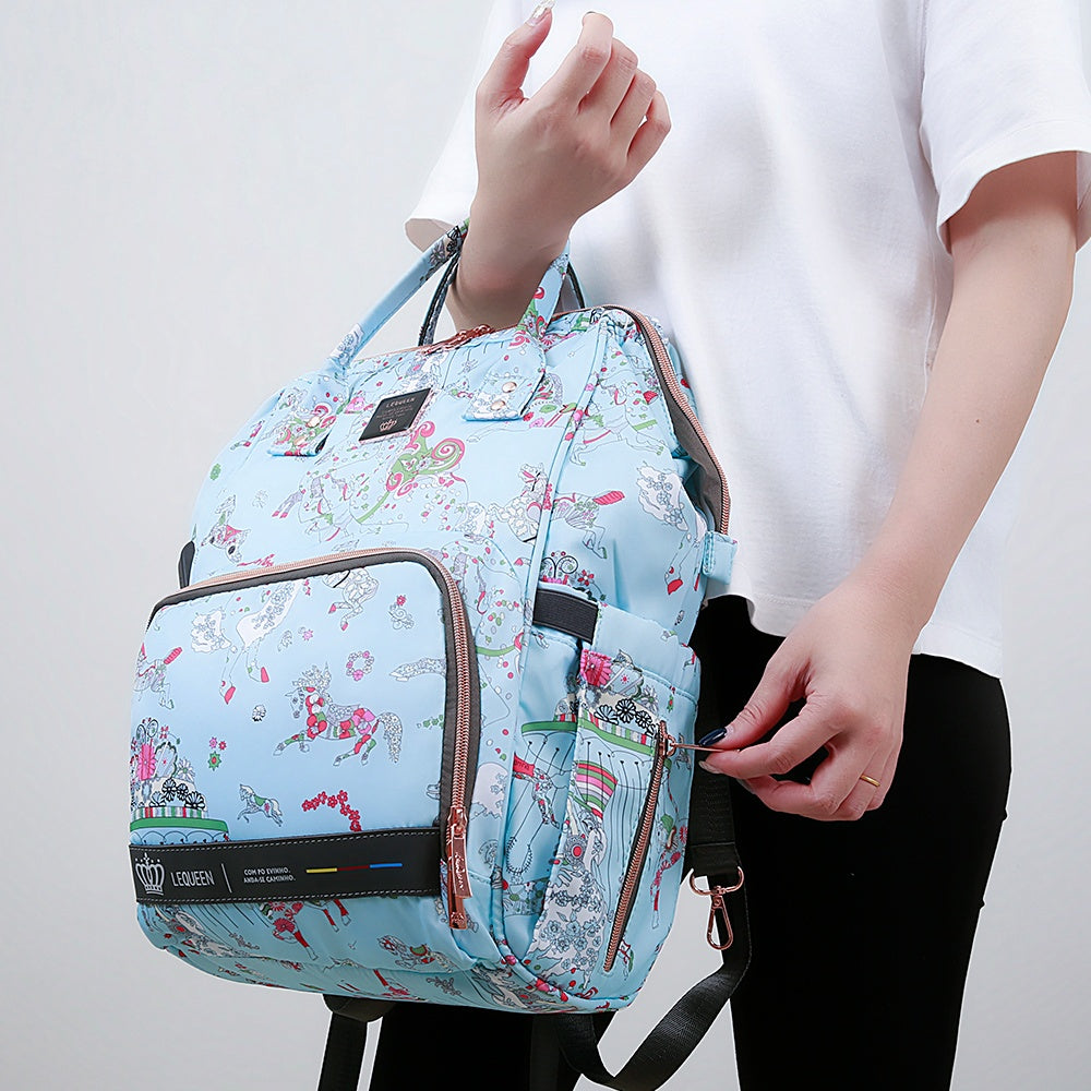 Lequeen Horse Diaper Bag Ninos Kids store