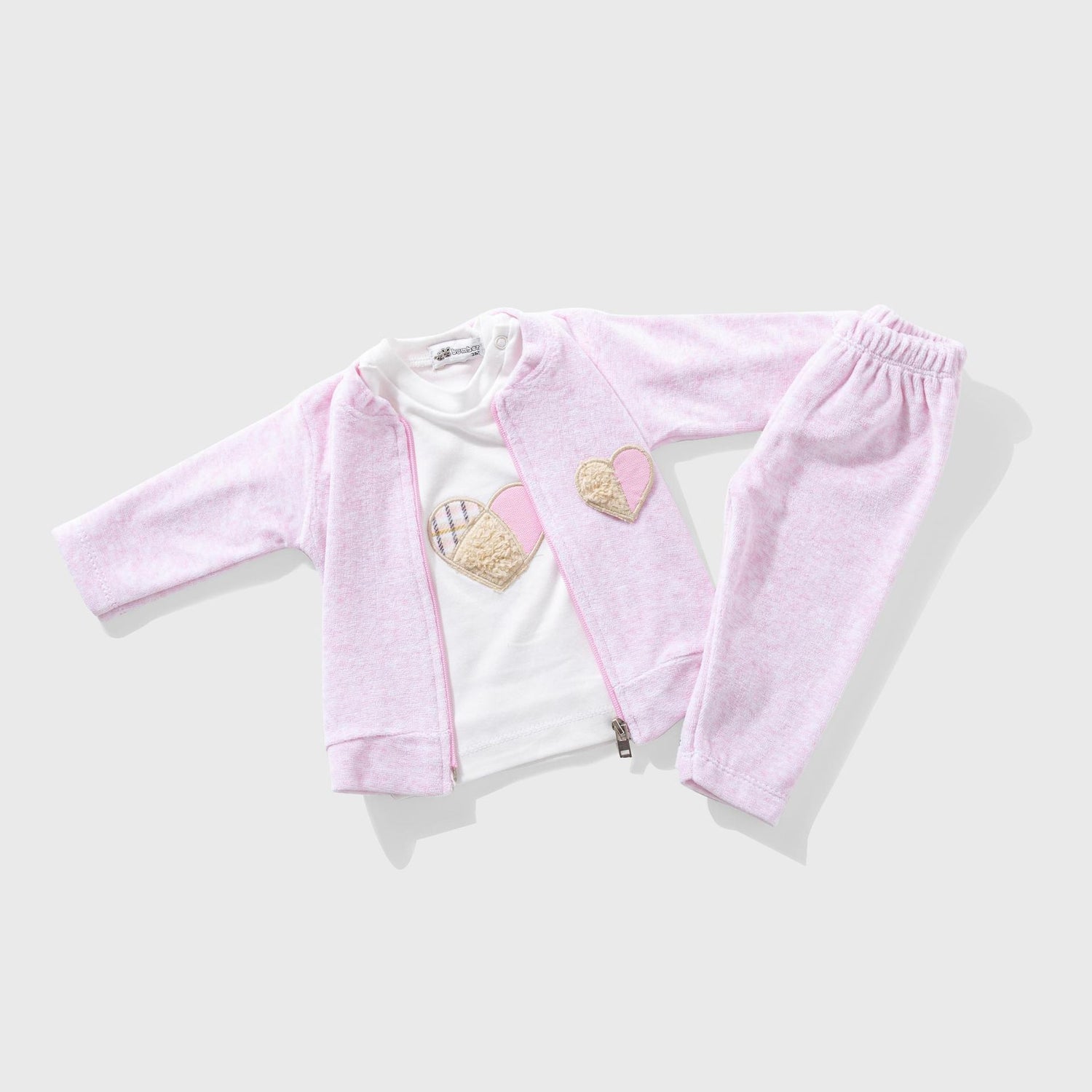 Ninos Kids storeHearts 3PCS Setطقم 3 قطعBumber