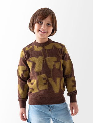 Ninos Kids storeWords PulloverKnitwearDIDUTTI