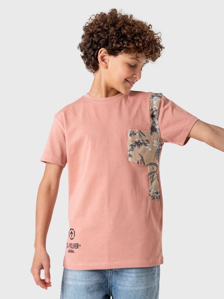 Ninos Kids storeFloral Pocket T-ShirtT-ShirtsNINOS