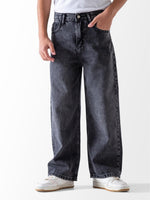 Ninos Kids storeBoys' Black Wide Leg JeansJeans pantsNINOS