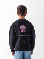 Ninos Kids storeBoys' Black GINS SweatshirtSweatshirtsNINOS