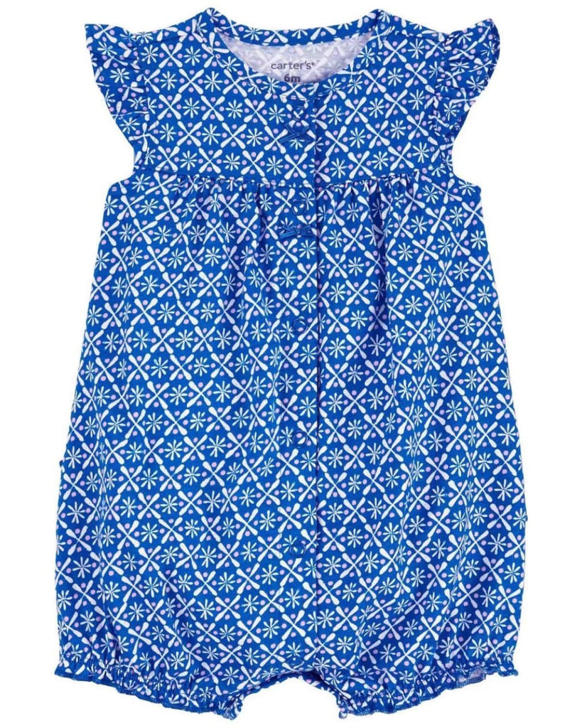 Floral Snap Up Romper – Ninos Kids store