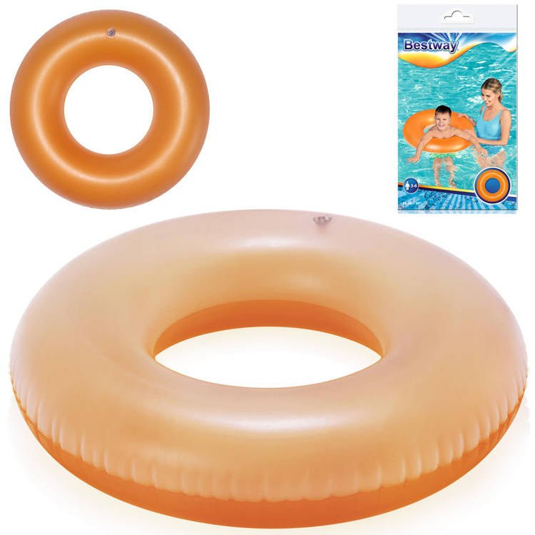 Ninos Kids store76cm Frosted Neon Swim RingFloatersBestway