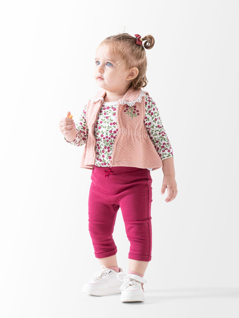 Ninos Kids storeFloral 3PCS Setطقم 3 قطعGeneric