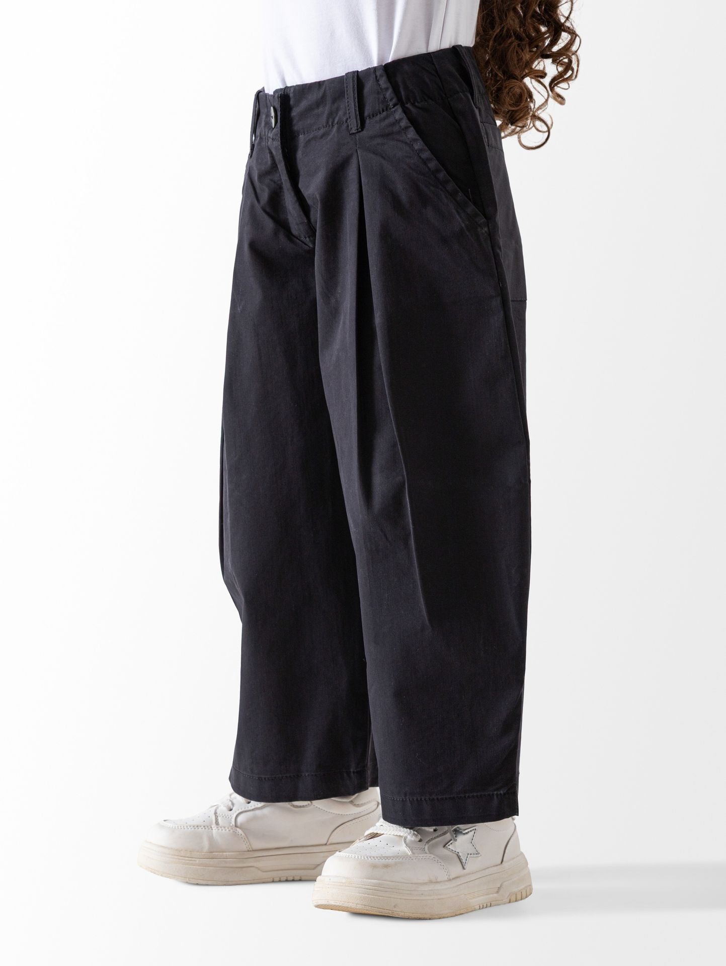 Pleated Wide Leg Pants