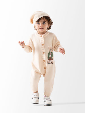 Ninos Kids storeBear Knitted RomperRompers & SleepsuitsGeneric