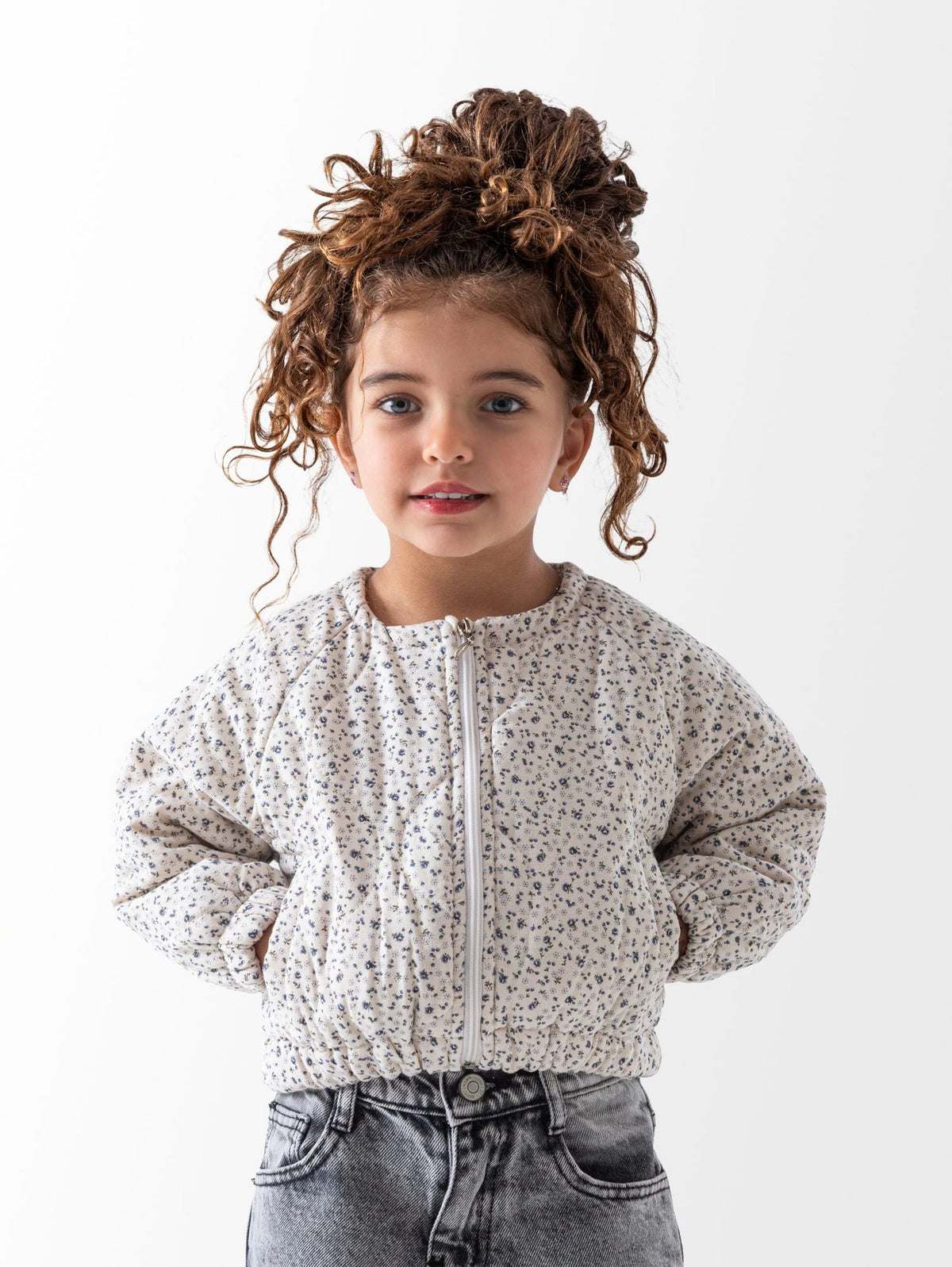 Ninos Kids storeFloral Linen JacketJacketsSplendor