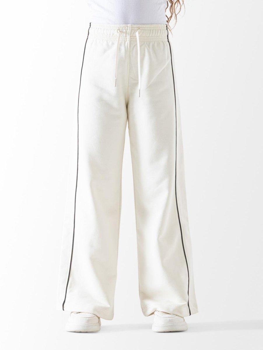 Ninos Kids storeUnisex Crème Piping Wide Leg SweatpantssweatpantsNINOS