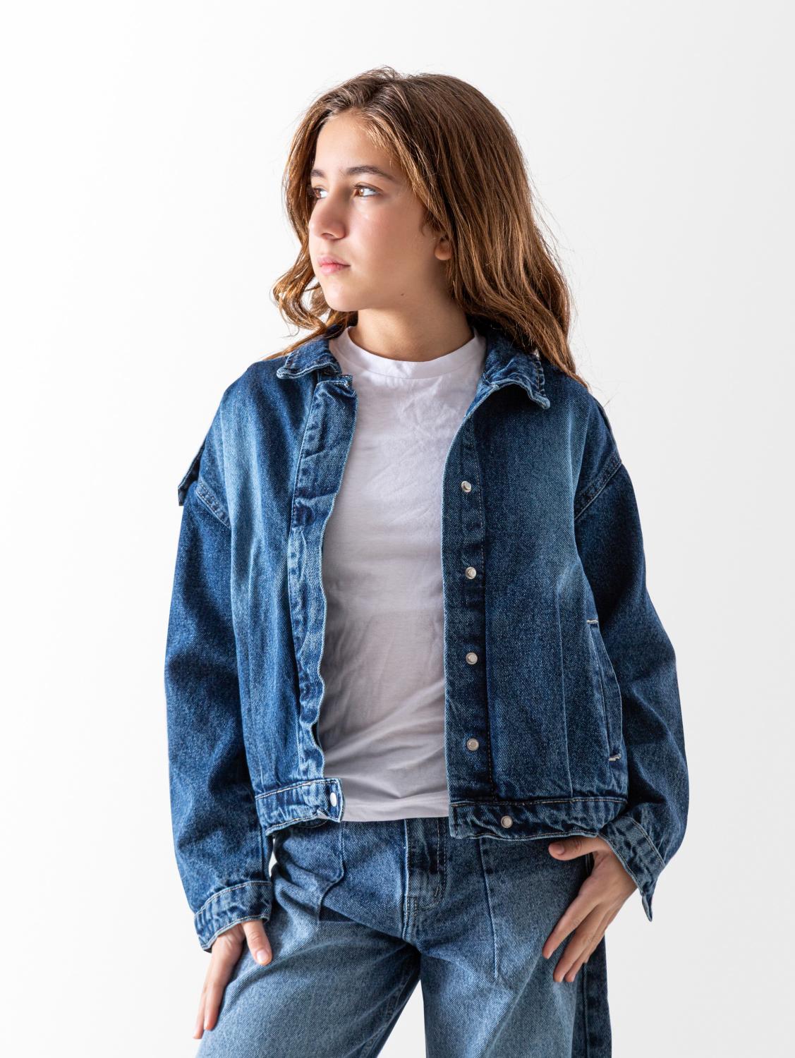 Ninos Kids storeGirls' Dark Denim JacketJacketsNINOS