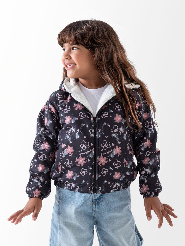 Ninos Kids storeFloral Puffer JacketJacketsNINOS