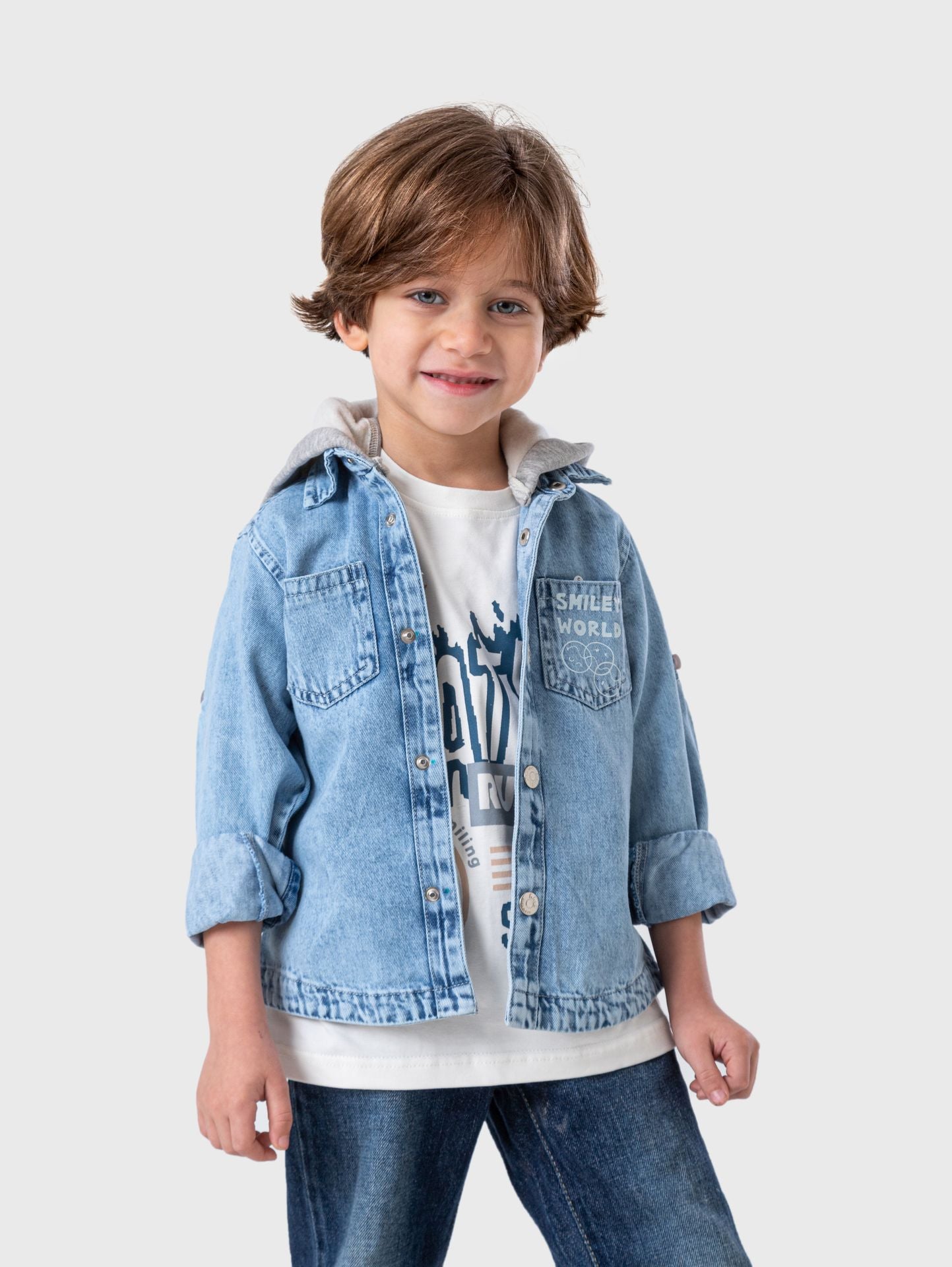 Keep Smiling Jeans Shirt