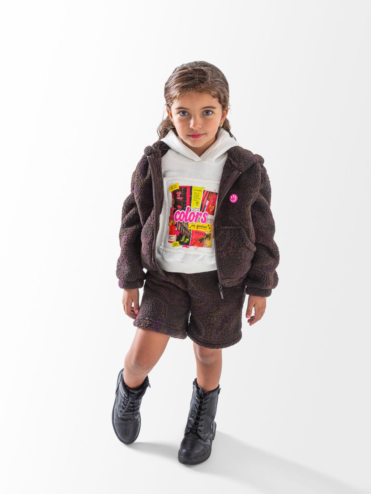 Girls' Purple Fashion Occasion Set