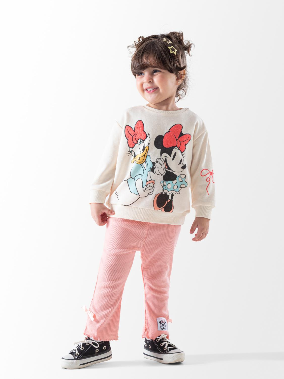Baby Girls' Off-White Minnie Occasion Set
