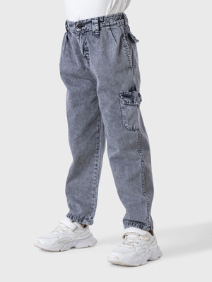 Wide Leg Gabardine Pants