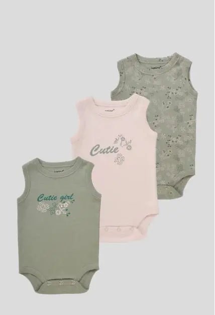 Ninos Kids storeCute 3PCS Cut Body SuitBodysuitsJUNIOR