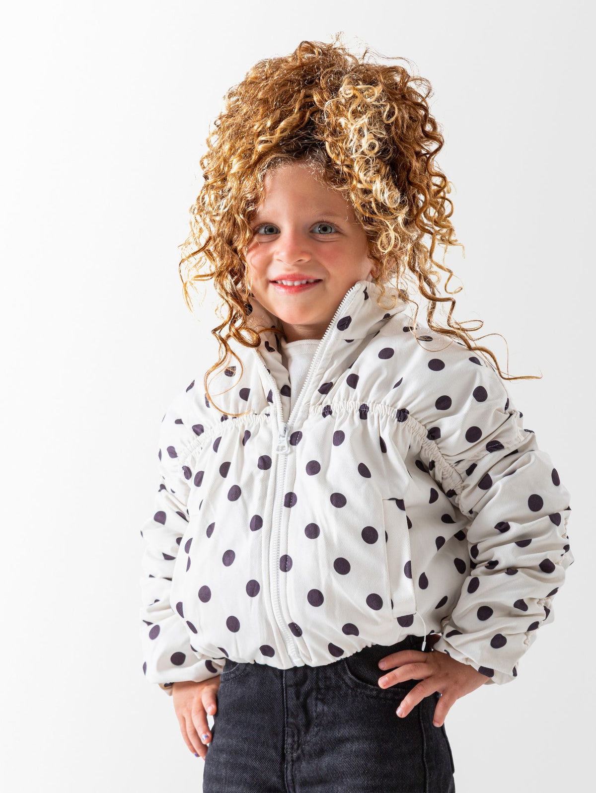 Ninos Kids storePolka Dot Puffer JacketPuffer JacketsMIX